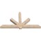 Ekena Millwork Kennewick Smooth Timber Gable Bracket, Douglas Fir, 84"W x 45"H x 5 1/2"D x 5 1/2"F, 13/12 Pitch GBW084X45X0606KEN00SDF - alternate 4